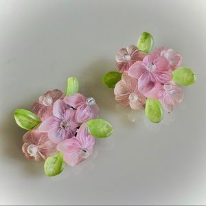 Vintage Floral Earrings